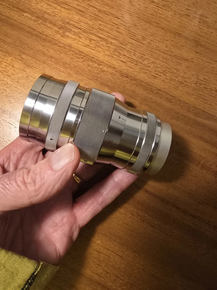 Lente telémetro Canon Seranar 85 mm f3,5 LTM M39. Foto 2 de 4