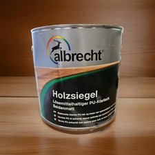 Albrecht Holzsiegel PU-Klarlack seidenmatt BEULE 2,5L Treppenlack