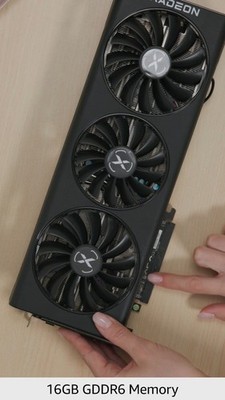 XFX SPEEDSTER SWFT 319 AMD Radeon RX 6800 CORE Gaming 16GB GDDR6 Graphics Card