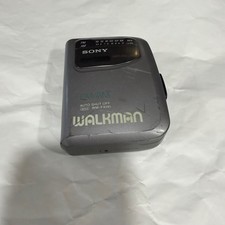 Sony Walkman WM-FX141 Cassette Player AM FM Radio Gray VTG Radio Works For Parts