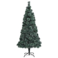 KüNstlicher Weihnachtsbaum Mit StäNder GrüN 150 Cm Pet