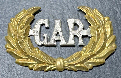 GAR GRAND ARMY OF THE REPUBLIC HAT BADGE N47