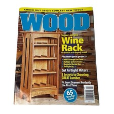 Wood Magazine Vol 29 Issue 216 No 7 Dec Jan 2012 2013 u
