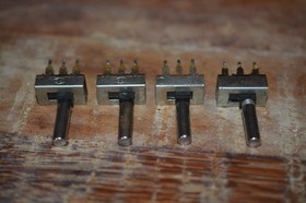 Atari 2600 OEM Chrome "Not For Resale" Toggle Switch for Power Difficulty Color