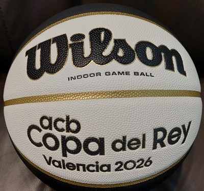 Basketball Wilson Evo NXT Original Copa del Rey 2026 Größe 7
