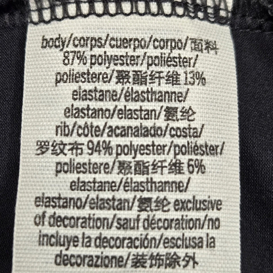 Victoria's Secret PINK Women Hoodie L Black Logo Activewear Long Sleeve - Image 3 of 4