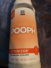 POOPH Litterizer - Litter Box Civilizer, 16oz - Dismantles Odors