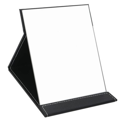 Folding Travel Mirrors Small Desk Table Makeup Mirror Stand for Desktop Vanity