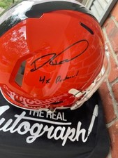 DENZEL WARD AUTOGRAPHED AUTO FULL SIZE NFL HELMET JSA COA INSCRIBED 