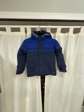 Lands' End Boys Colorblock Winter Jacket Size M 5-6