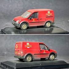 Oxford Diecast Royal Mail Ford Transit Connect Van *WEATHERED LOOK 1:76 OO gauge