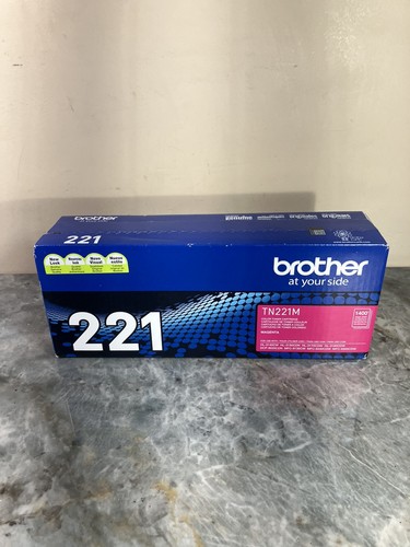 Genuine Brother TN-221M Magenta Toner Cartridge – OEM for HL-3140CW, MFC-9130CW