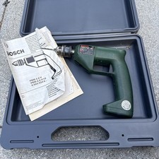 Vintage Bosch PBM 4.8V Wiertarka akumulatorowa/wkrętarka z walizką i instrukcją - Nieprzetestowana