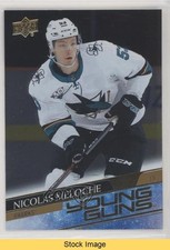 2020-21 Upper Deck Young Guns Silver Foil Nicolas Meloche #463 READ 0c6