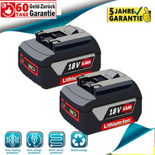 2For Bosch 18V Li-Ion Battery BAT620 BAT609 Professional GBA 3165140791649 6.0Ah