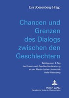 Chancen Und Grenzen Des Dialogs Zwischen Den Geschlechtern Eva Boesenberg Buch