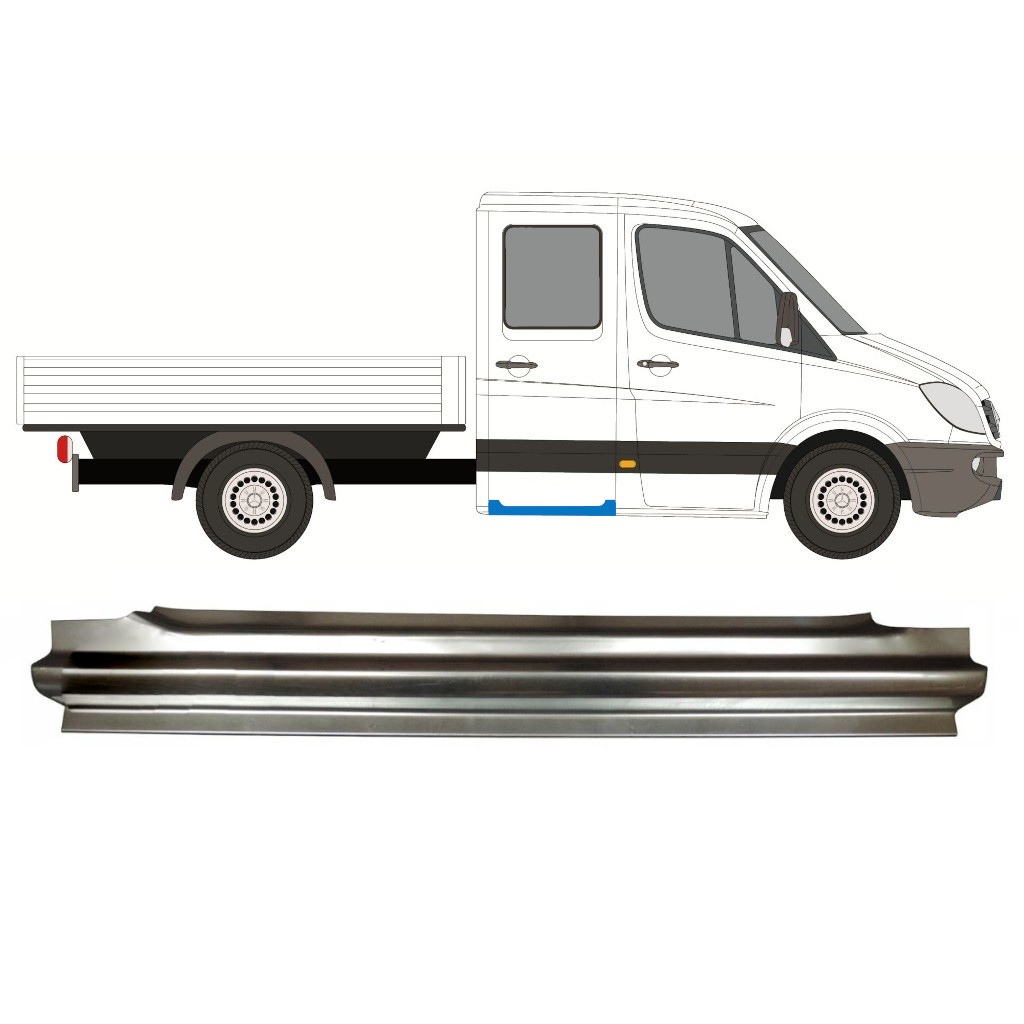 Rear sill repair panel for Mercedes Sprinter 2006-2018 / Right