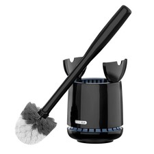 Toilet Bowl Brush and Holder, Premium Quality, with Solid Handle and Durable ...