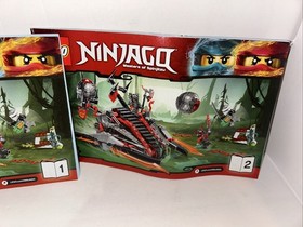 Lego Ninjago Boulder Blaster 70747 & 70624 With Manuals