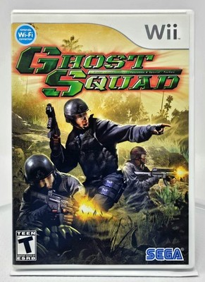 Ghost Squad - Nintendo Wii - Complete CIB Tested W/ Manual - U