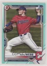 2021 Bowman Draft Aqua 29/199 Ryan Webb #BD-57 s3g