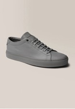 Good Man Brand Edge Lo Top Sneaker Wet Weather Grey Leather Italy Mens Size 15