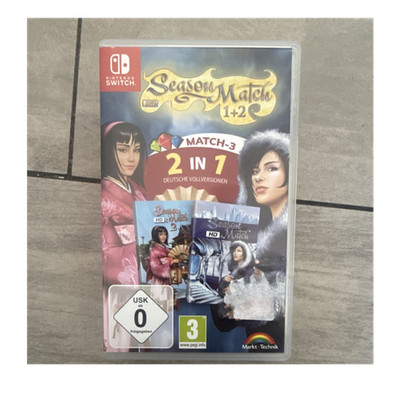 Season Match 1+2 Nintendo Switch Puzzle 2-in-1 Deutsch Markt+Technik