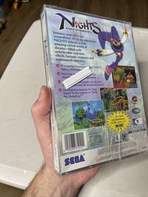 Nights Into Dreams (Sega Saturn) NEW Sealed Plastic Tear/wear