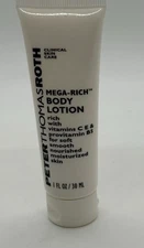 PETER THOMAS ROTH BODY LOTION MEGA-RICH 1OZ/30ML W/VITAMINS C E & PROVITAMIN B5