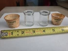 4 Vintage Lehigh Valley Half & Half Paper Creamer Allentown PA and Glass Bottles