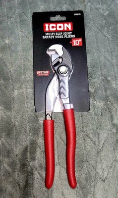 New ICON 58881 Professional 10in. Multi Slip Joint Parrot Nose Pliers PSGJ10  pa