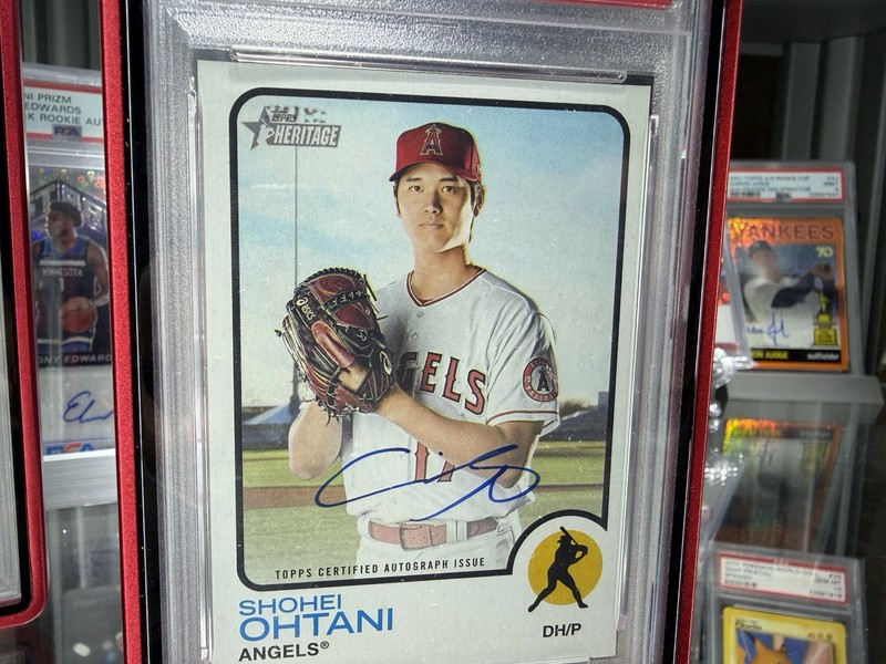2022 Topps Heritage Real One Autographs Shohei Ohtani PSA Auto Gem Mint 10