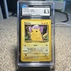 1999 Pokemon Base Set  58/102 Pikachu CGC 8.5 NM-MT+ Yellow Cheeks