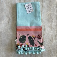 NWT 100 Cotton Kitchen Towels Set 4 Pack Dish Bar Towels