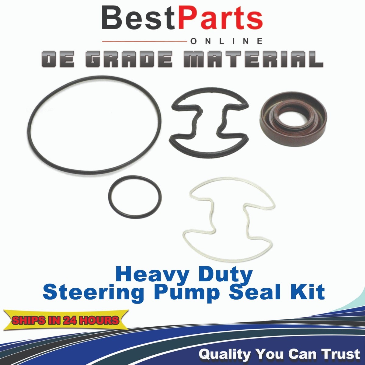 モイスチャー3点 Heavy Duty Power Steering Pump Seal Kit ZF Replacement 7685 633