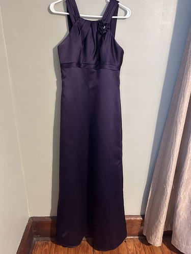 Vintage Neu mit Etikett Alfred Angelo lila Brautkollektion Brautjungfer/formelles Kleid Gr. 6