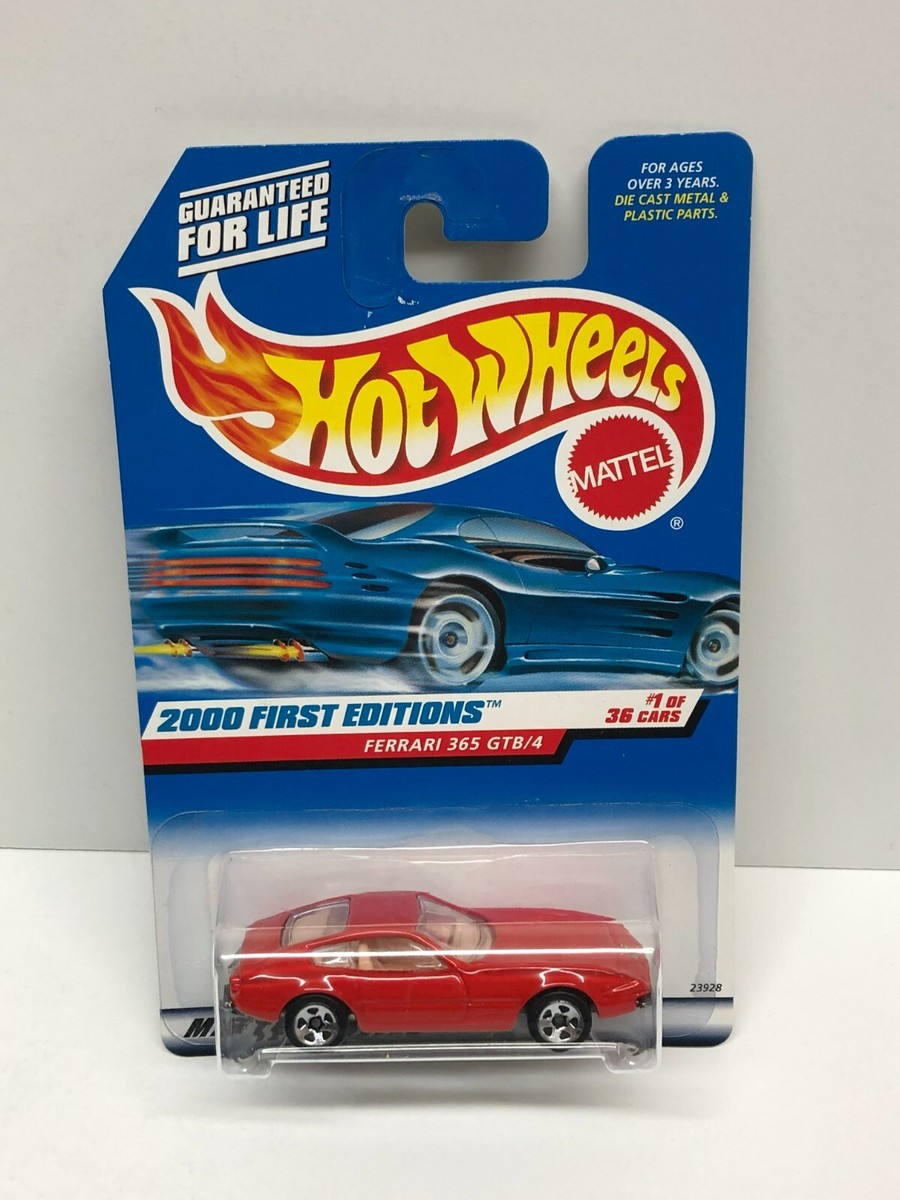 2000 Hot Wheels FERRARI 365 GTB/4 First Editions #1 ~ Clean