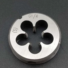 (2PCS)  G 1/4" - 19 TPI BSP Parallel British Standard Pipe Die G1/4