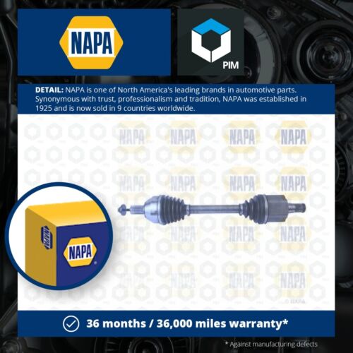 Drive Shaft Front Left NDS1517L NAPA Driveshaft 1667957 7G913B437BD Quality New - Picture 1 of 2