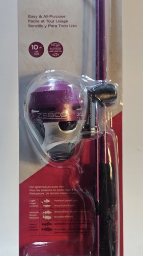 Zebco 202 Spincast Reel and Fishing Rod Combo, 5-Foot 6-Inch 2-Piece Fishing NEW - Picture 3 of 8
