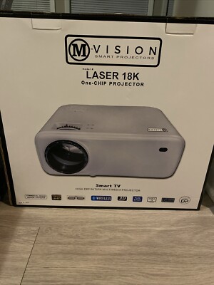 M-Vision LASER 18K.     LASER 18K 4K-UHD Laser Smart Projector 8K