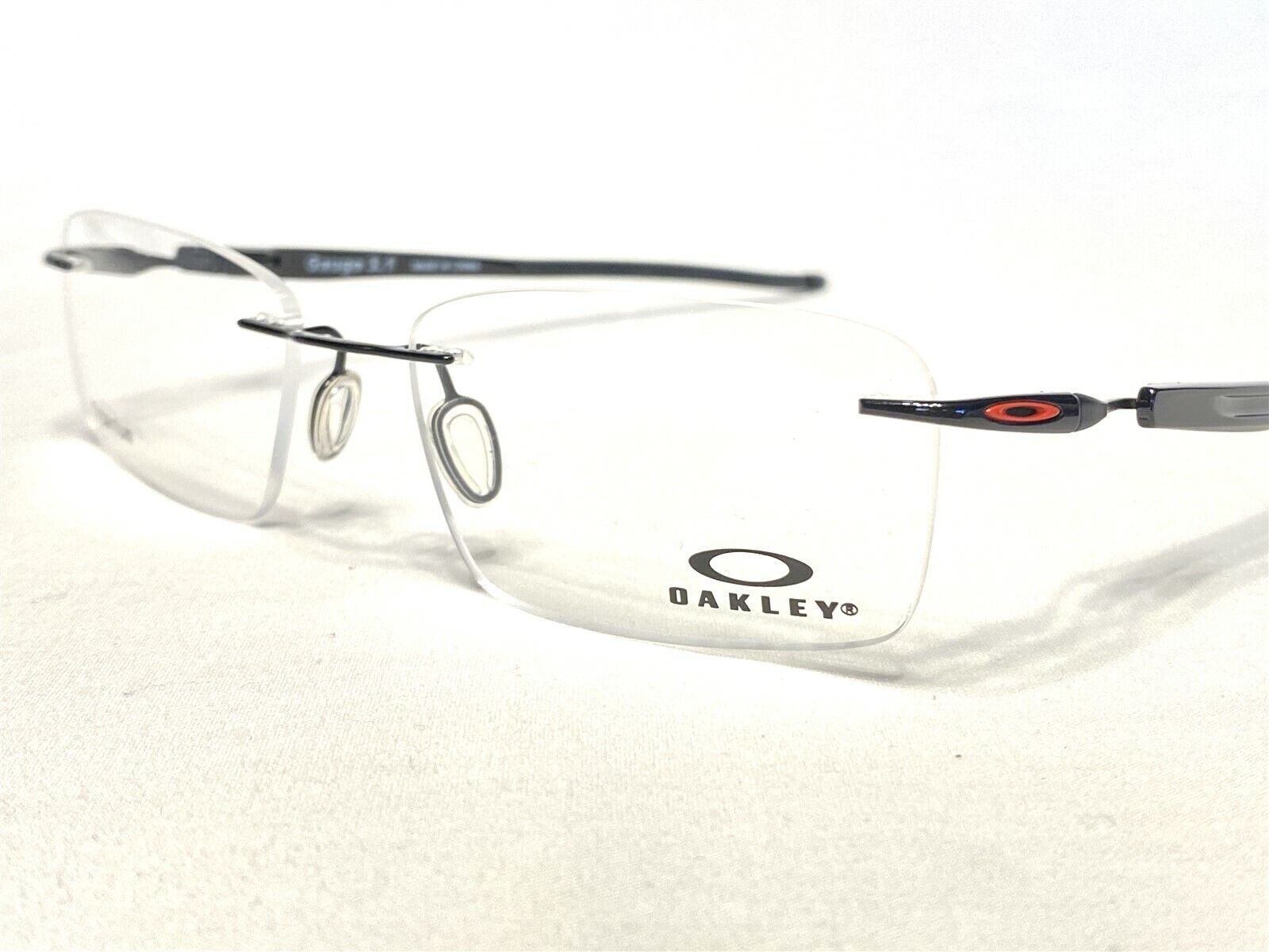 NEW Oakley Gauge  OX5126-0454 Mens Black Rimless Eyeglasses Frames  54/18~137 888392268884 | eBay
