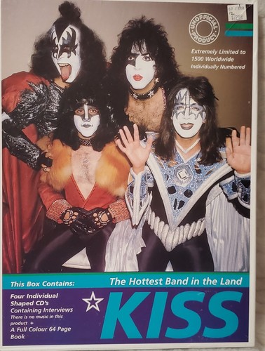 Kiss Box Set komplett mit Buch und 4 Interview CDs ein seltener Import aus UK - Bild 4 von 11