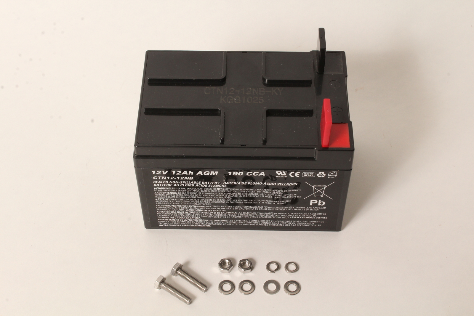 OEM Gravely Ariens 04738800 Battery ZTX ZTXL ZTHD ProTurn Z Ikon XD