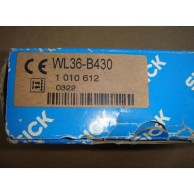 One new   WL36-B430 photoelectric sensor   #A6-41