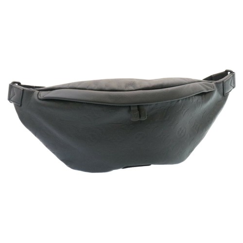 LOUIS VUITTON Monogram Shadow Discovery Bum Bag Body bag Black M44388 Auth  26771 | eBay