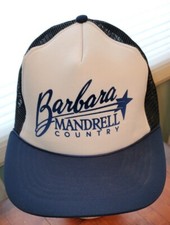 Barbara Mandrell Country Blue Mesh Trucker Cap Snapback Hat New Musician Music
