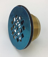 MAINLINE ML42150 2" BRASS NO CAULK SHOWER DRAIN W/SNAP-IN SS STRAINER FREE SHIP