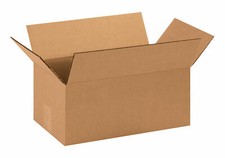 100 - 14 1/2 x 8 3/4 x 6 Corrugated Shipping Boxes Storage Cartons Moving Box