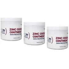 3 Pack Dynarex Zinc Oxide Ointment Skin Protectant No. 1192 15 Oz Each